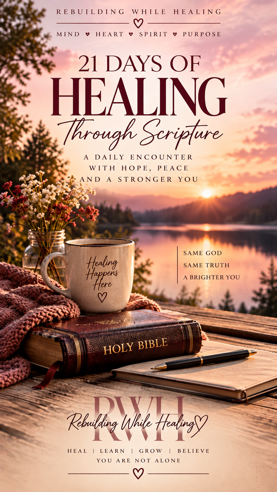 21 Days of Healing Through Scripture | Christian Healing Journal